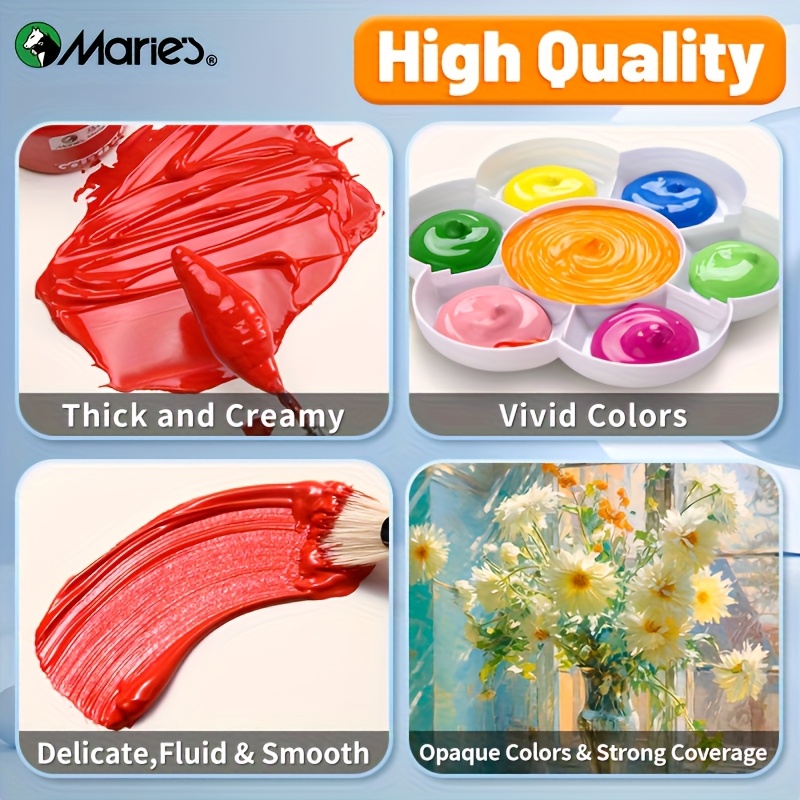 Gouache Paint Set 36 Colors 12 - огляд і ціна Gouache Paint Set