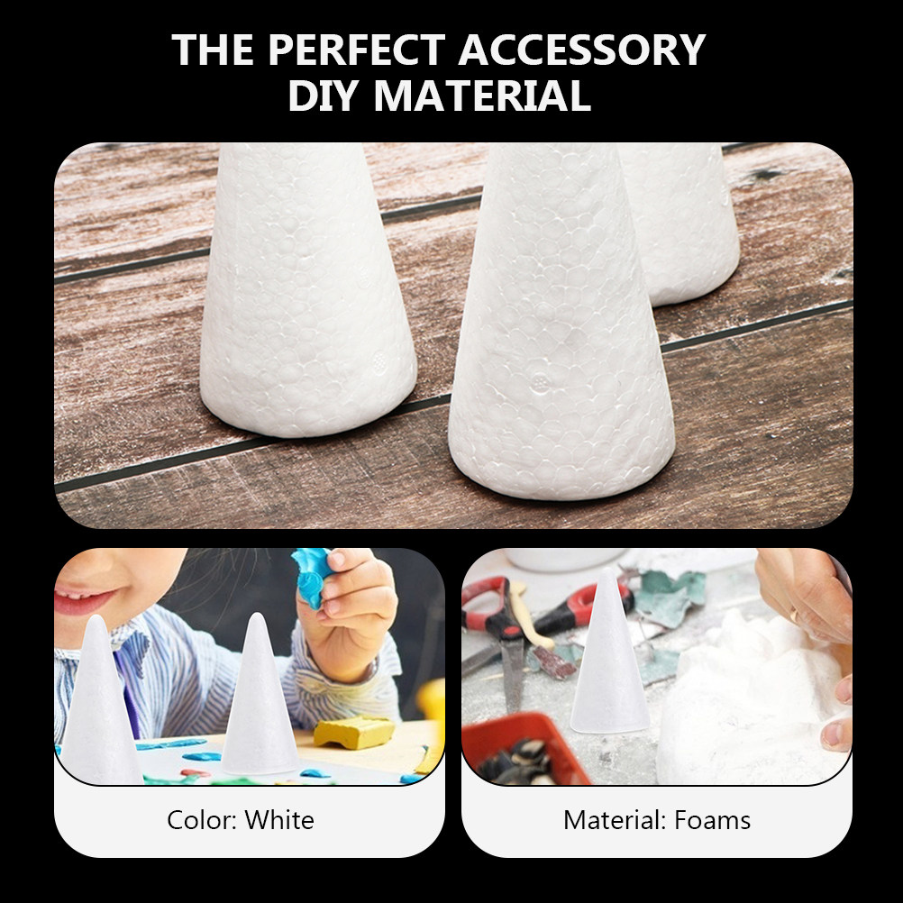 24Pcs Foam Cones for Crafts Co - огляд і ціна Art And Craft For Nursery