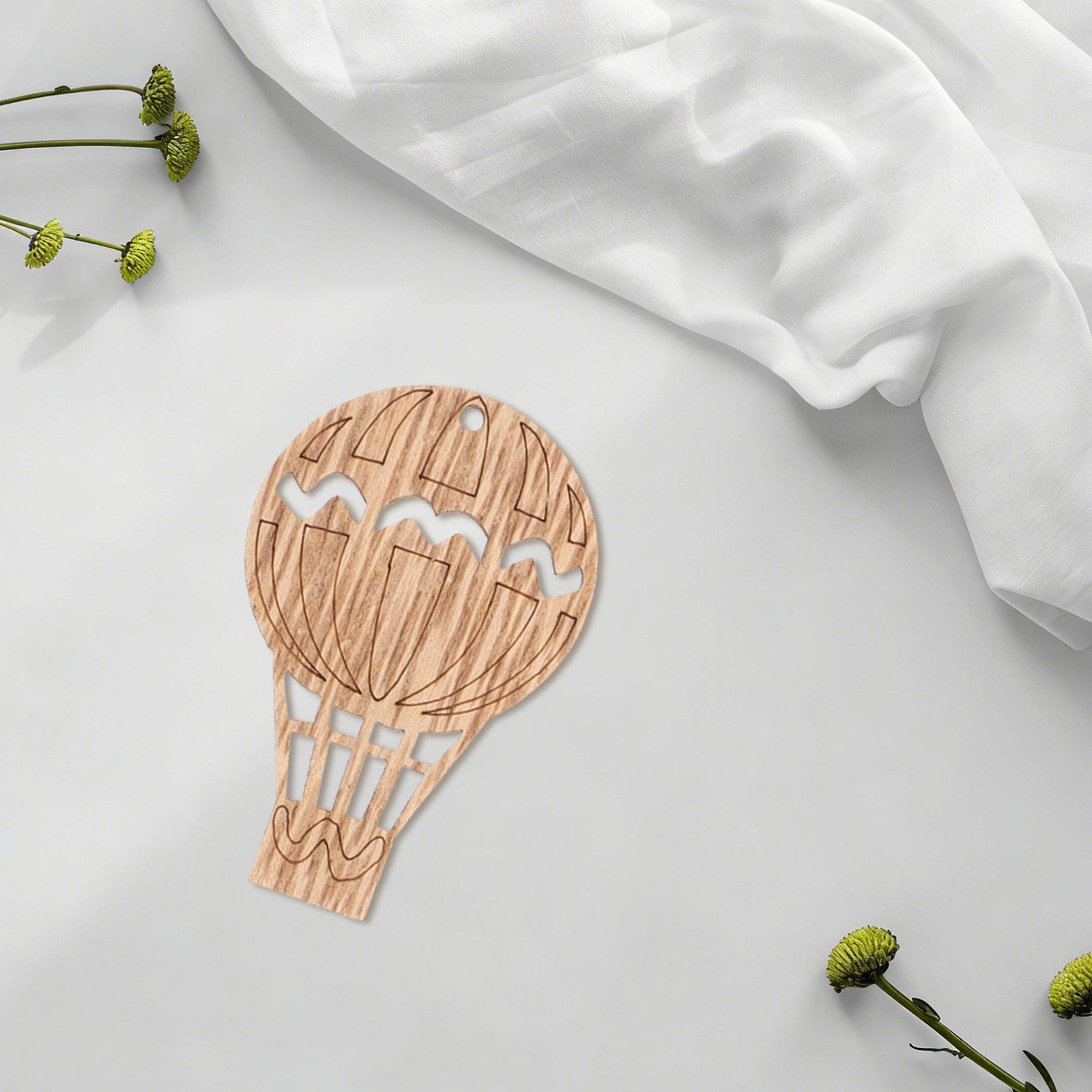 10Pcs Wooden Hot Air Balloon W - огляд і ціна Art And Craft For Nursery