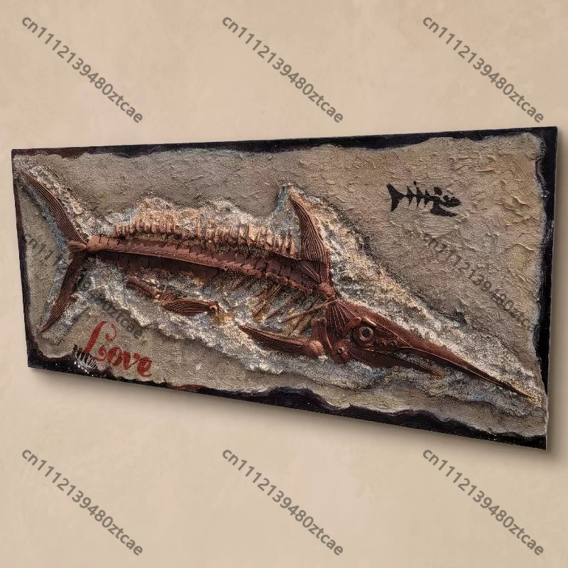 3D Metal Tin Plate Fish Bone F - огляд і ціна Art Craft Bar