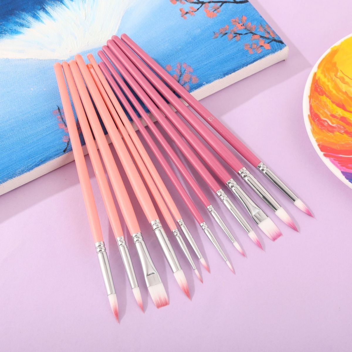 6 Pcs Set Nylon Hair Watercolo - огляд і ціна Gouache Paint Set