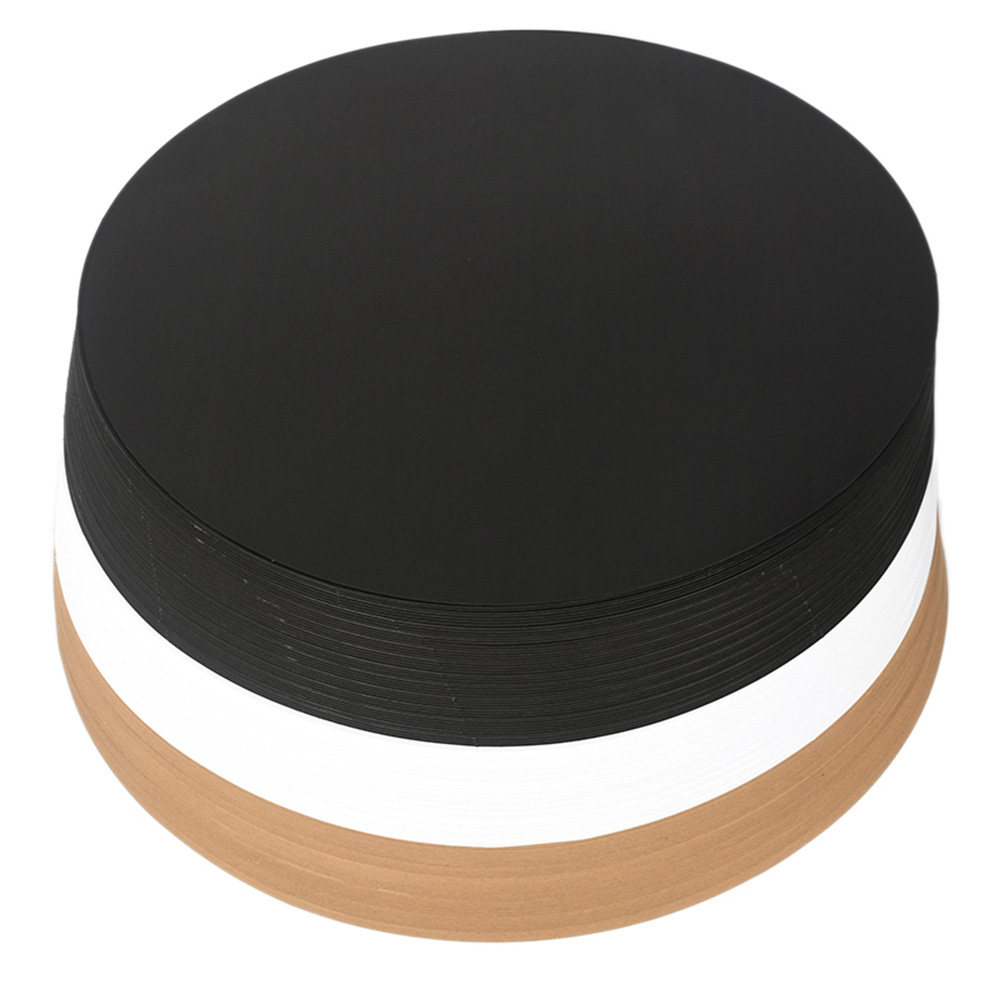 20Pcs Round Kraft Paper Smooth - огляд і ціна Art Craft Cardboard