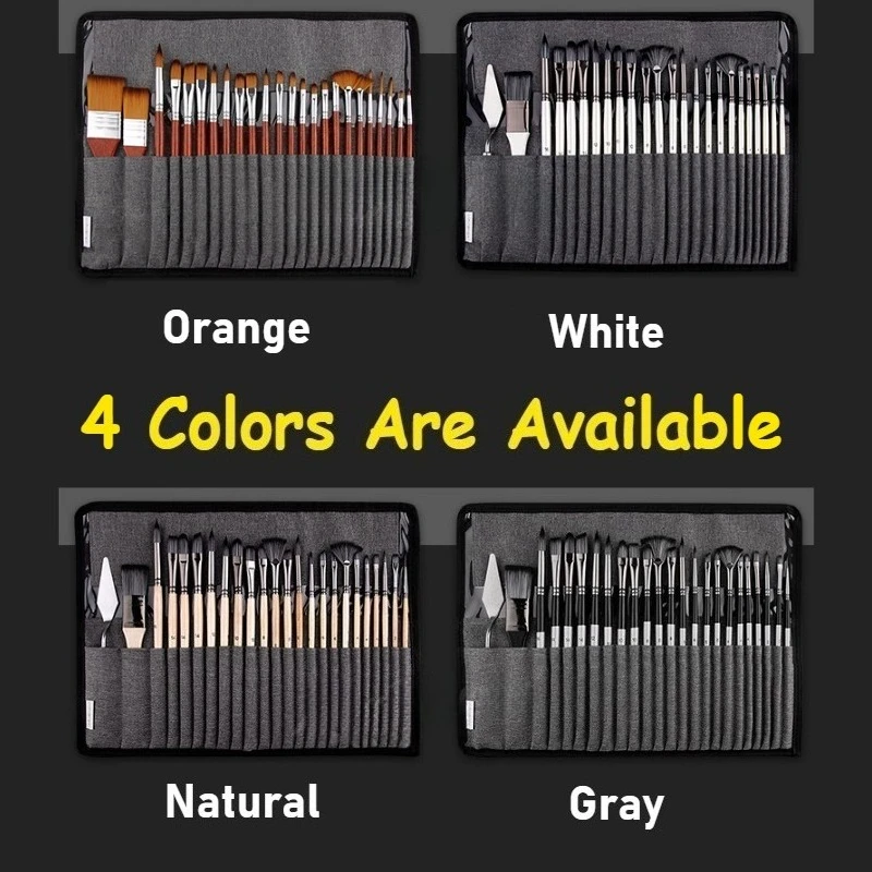 25pcs Professional Paint Brush - огляд і ціна Gouache Paint Set
