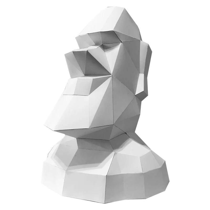 Large Size Easter Island Moai  - огляд і ціна Art Craft Cardboard