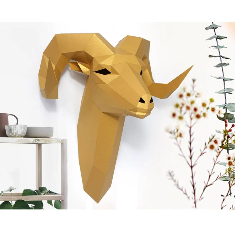 Pre-cut Bighorn Wild Sheep Ani - огляд і ціна Art Craft Cardboard