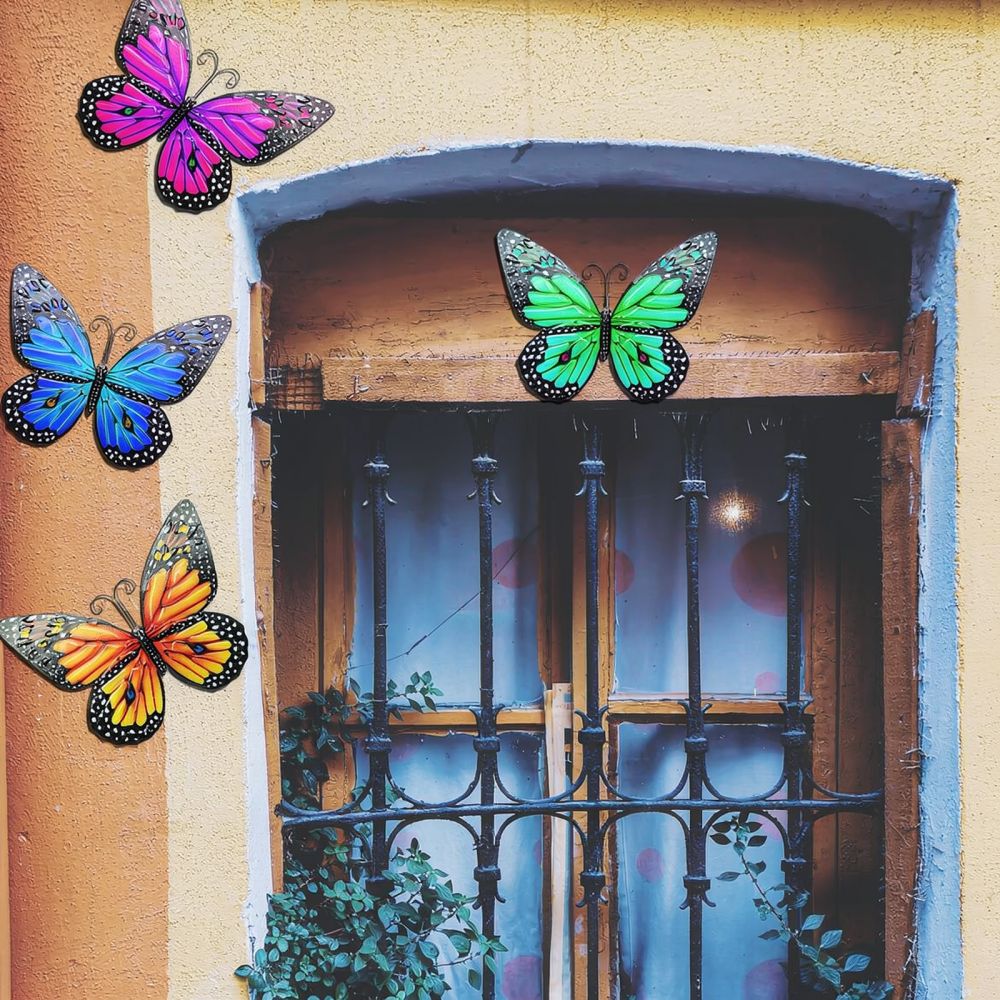Small Metal Butterfly Wall Dec - огляд і ціна Art And Craft For Nursery