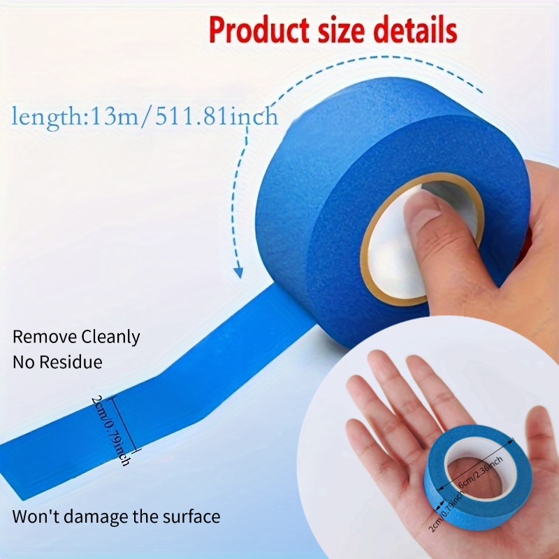 13/26 Rolls Blue Painter Tape  - огляд і ціна School Of Art X Craft