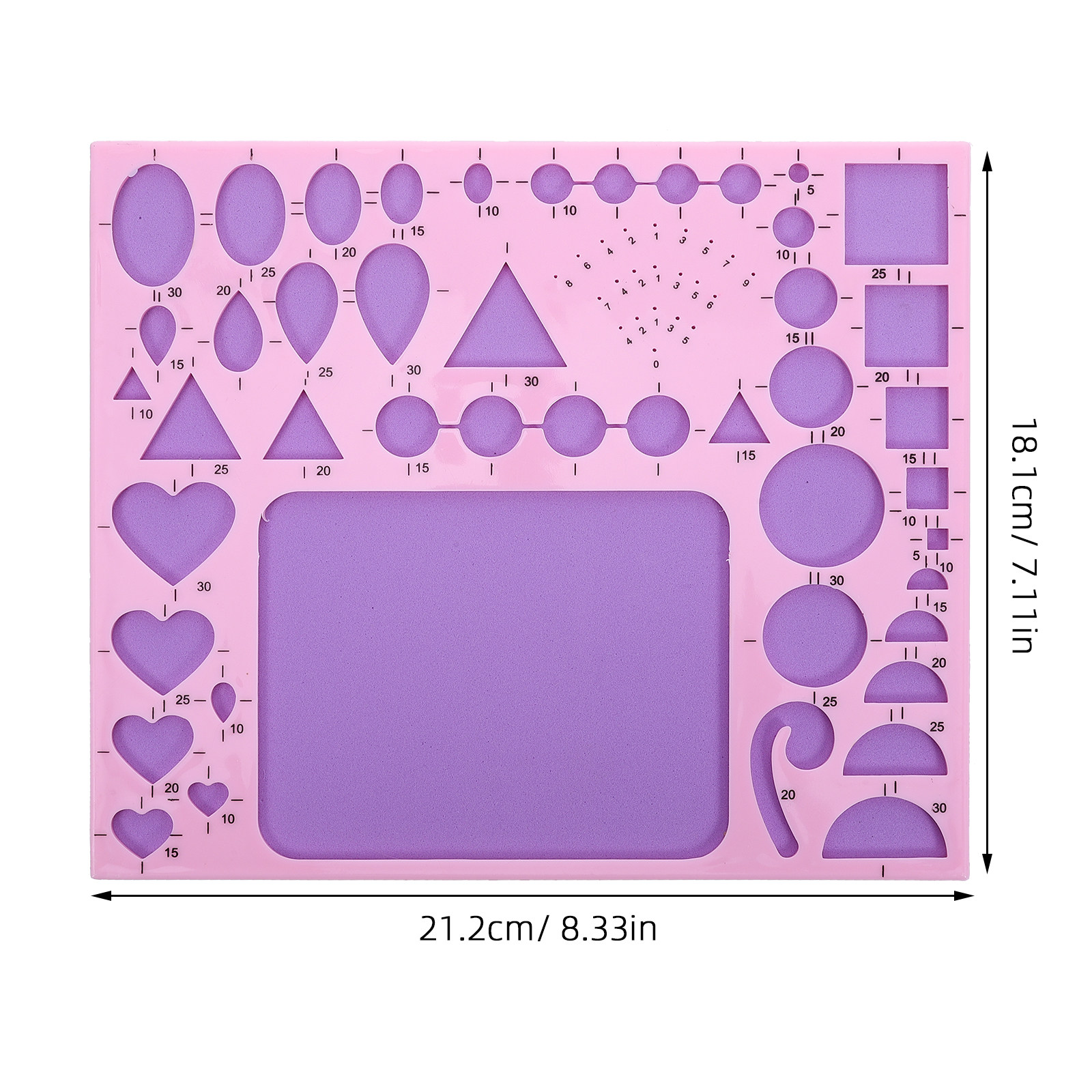 Paper Quilling Template Board  - огляд і ціна Art Craft Cardboard