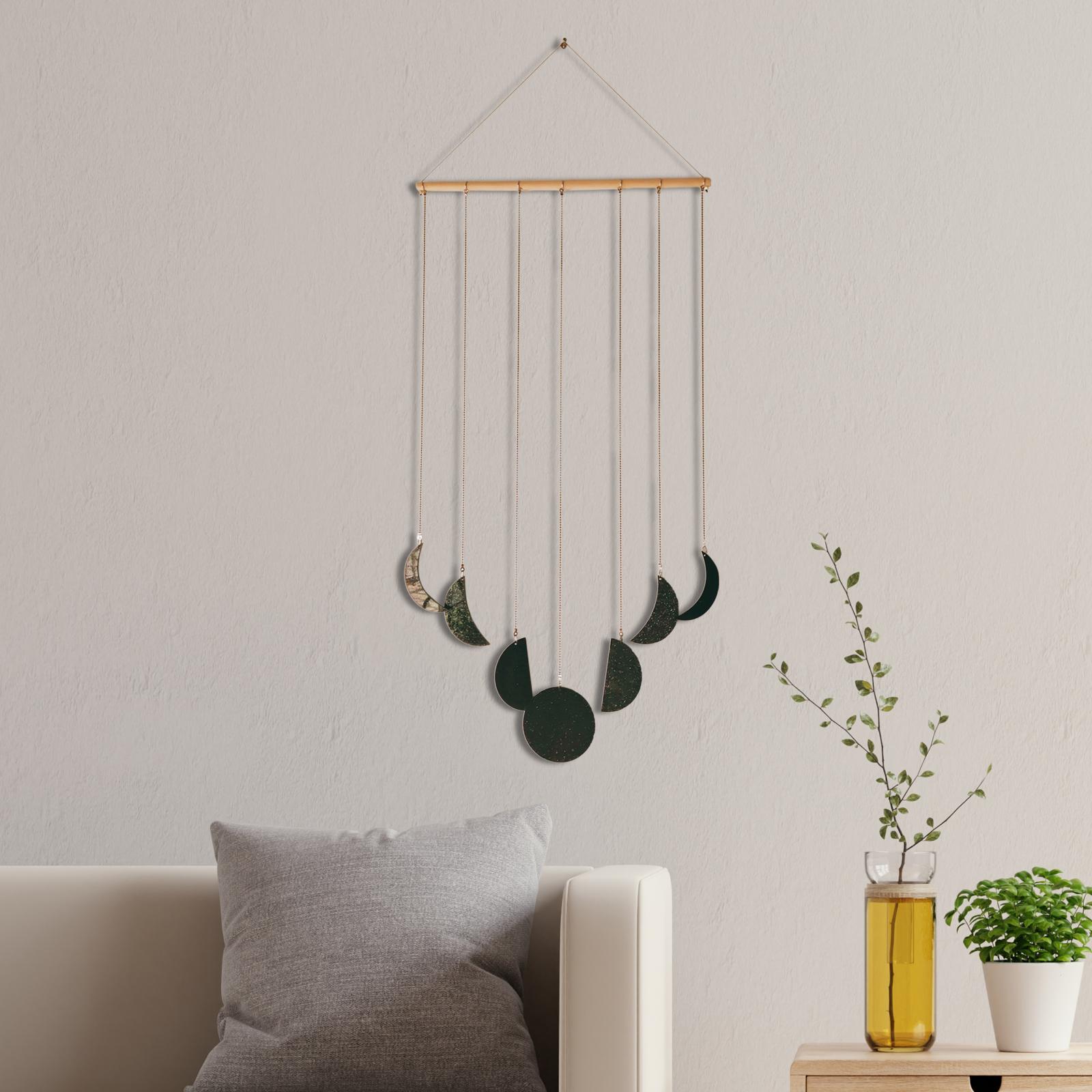 Moon Phase Wall Hanging Decor  - огляд і ціна Art And Craft For Nursery
