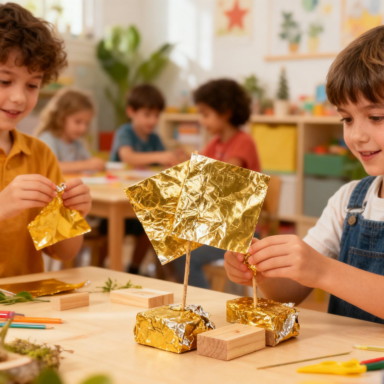 Foil Paper For Crafts 100 Piec - огляд і ціна Art Craft With Paper
